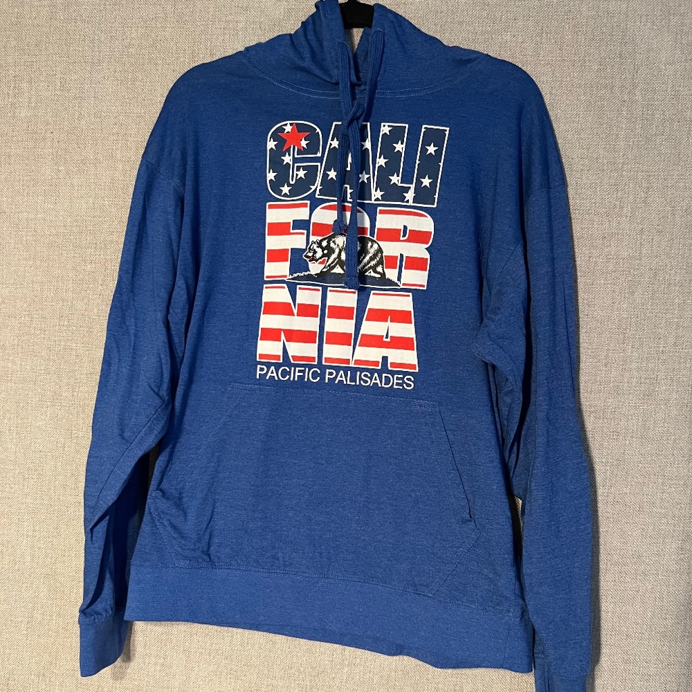 Hoodie Sweatshirt. Pacific Palisades. NWOT